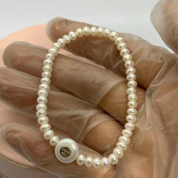 Tous Silver TOUS Sweet Dolls Bracelet with pearls - Picture 3 of 7